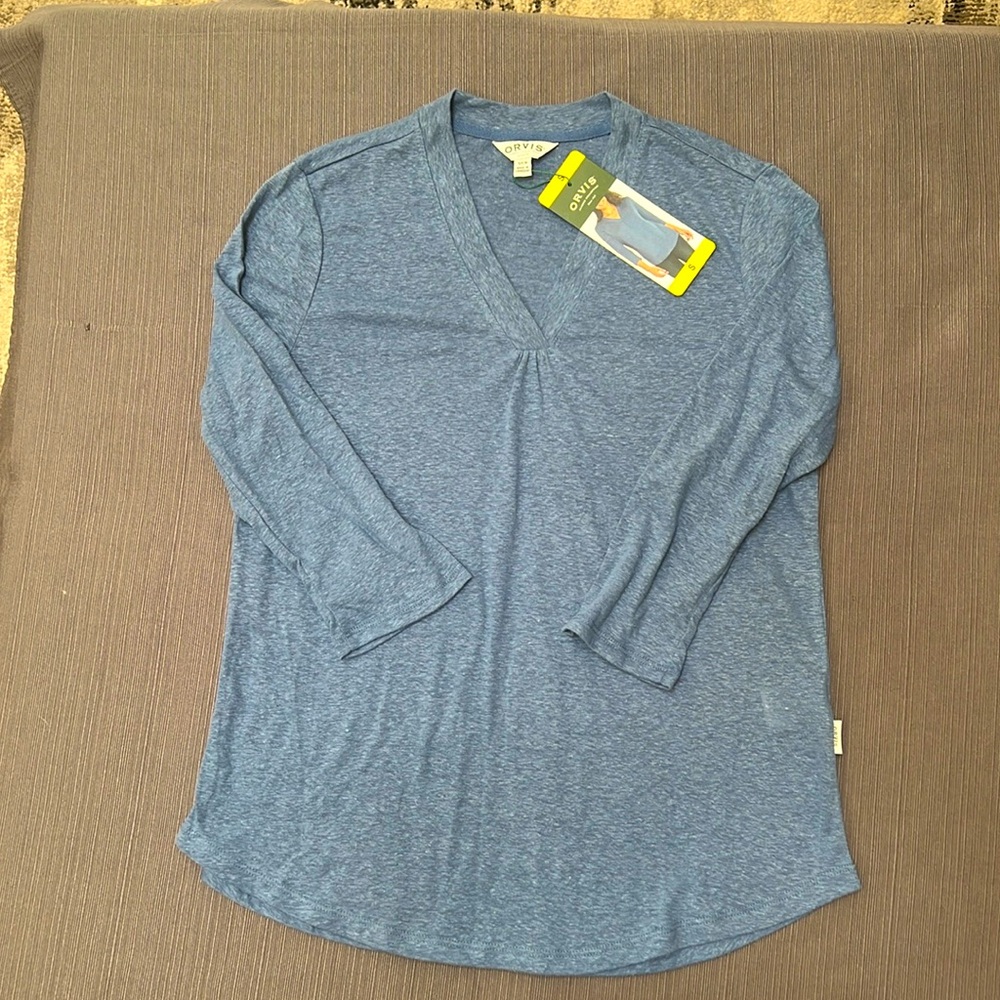**NWT** WOMEN’S V-NECK ORVIS TOP~SZ SMALL